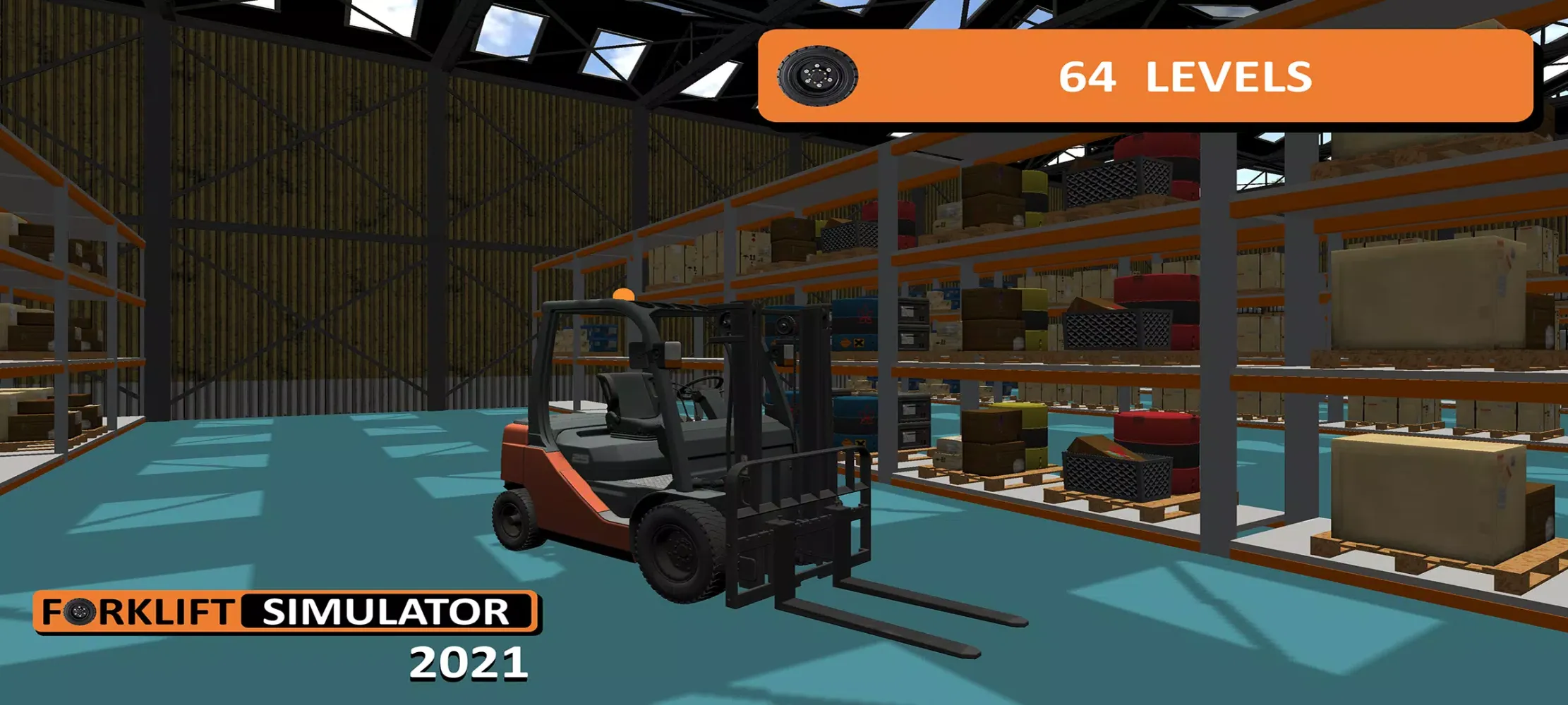 Ảnh chụp màn hình của Forklift Simulator 2021