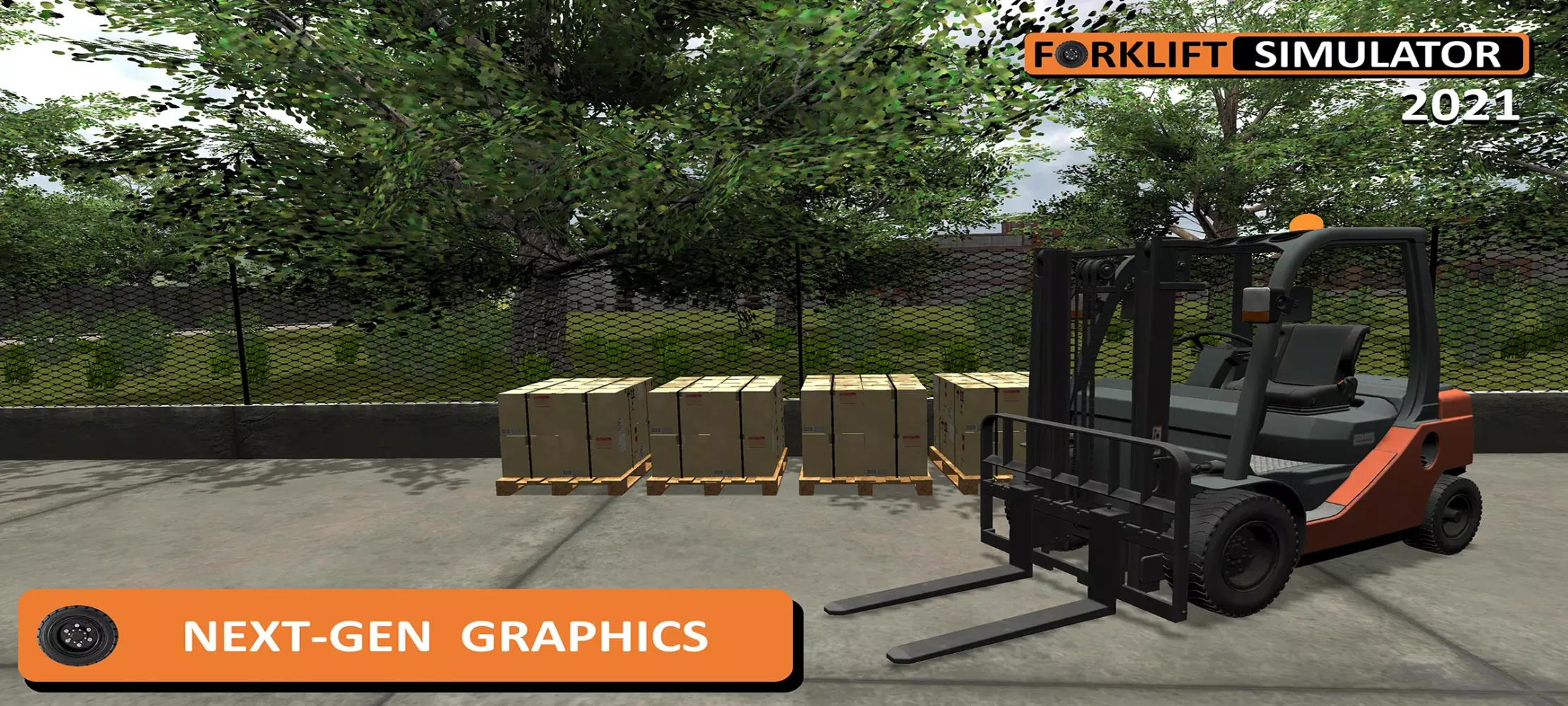 Ảnh chụp màn hình của Forklift Simulator 2021