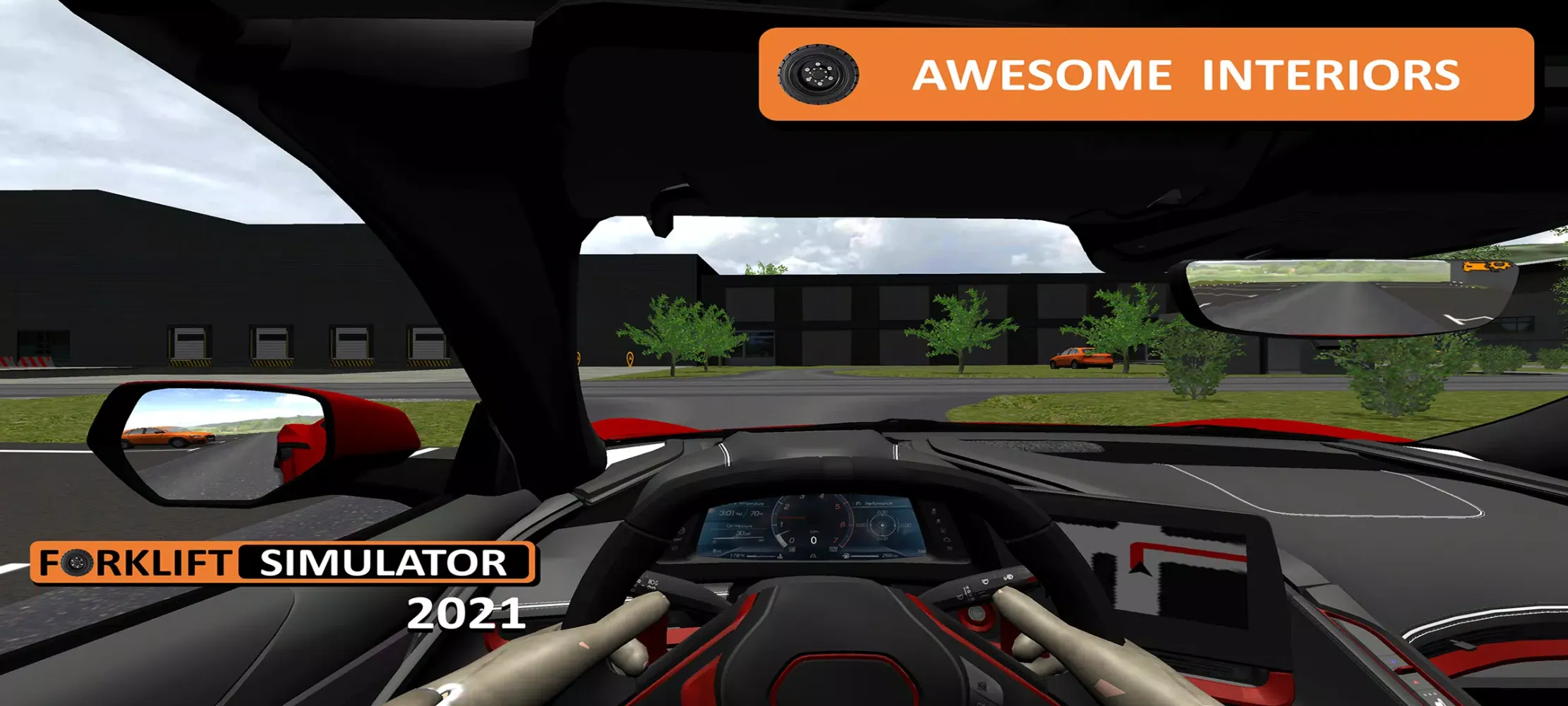 Ảnh chụp màn hình của Forklift Simulator 2021