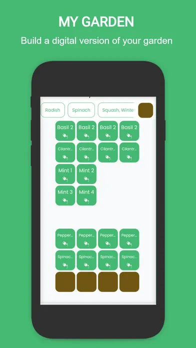 Ảnh chụp màn hình của Seed and Spade: Garden Planner