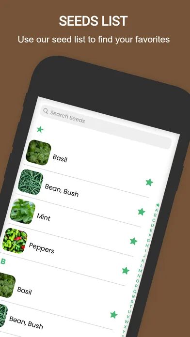 Ảnh chụp màn hình của Seed and Spade: Garden Planner