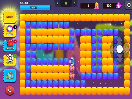 ภาพหน้าจอของ Super Snake Puzzle iPad 