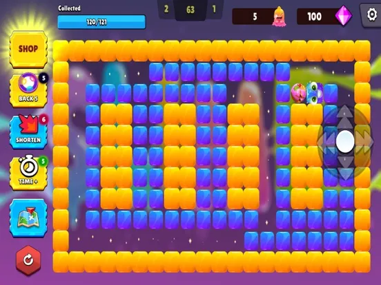 ภาพหน้าจอของ Super Snake Puzzle iPad 