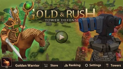 Tangkapan layar Gold Rush : 3D Epic Fantasy TD