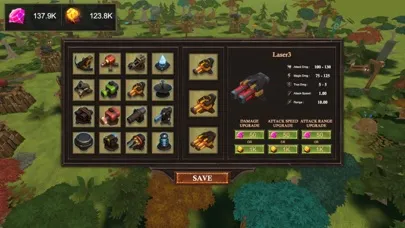 Tangkapan layar Gold Rush : 3D Epic Fantasy TD