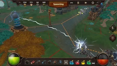 Tangkapan layar Gold Rush : 3D Epic Fantasy TD