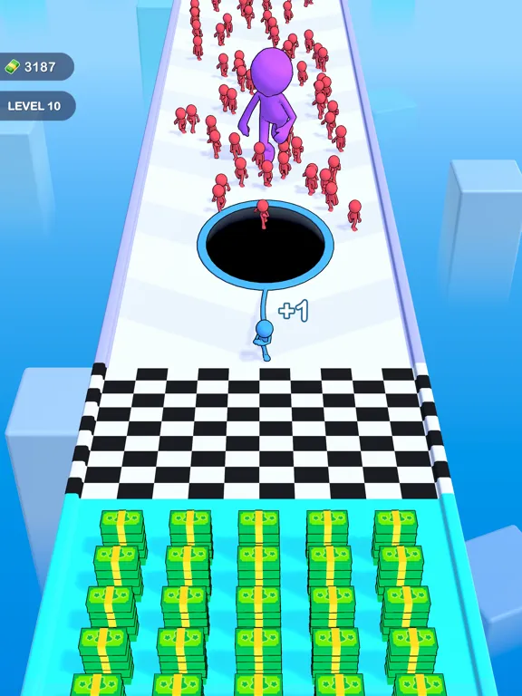 Drag The Hole! iPad  স্ক্রিনশট