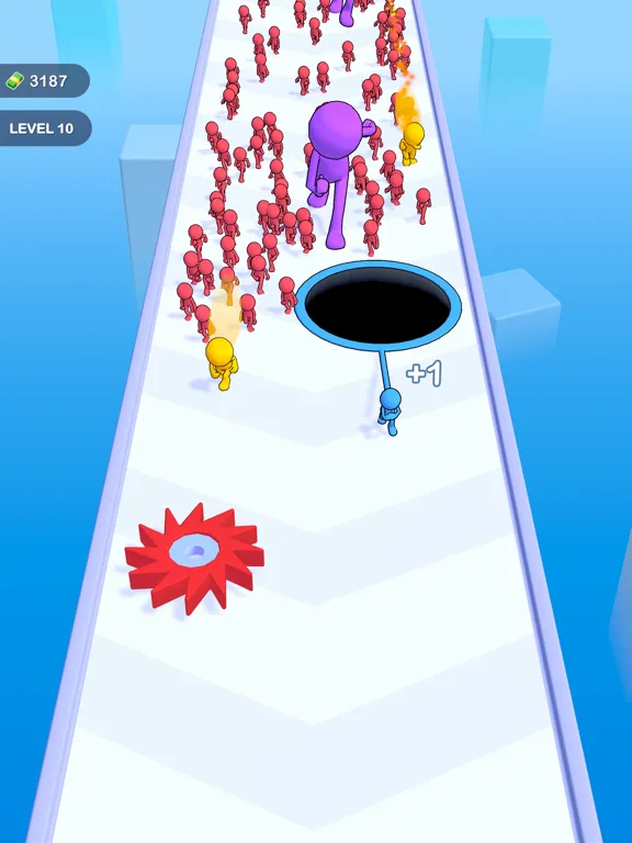Drag The Hole! iPad  স্ক্রিনশট