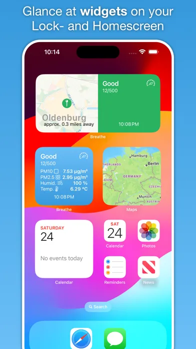 تصاویر Breathe - Air Quality Monitor