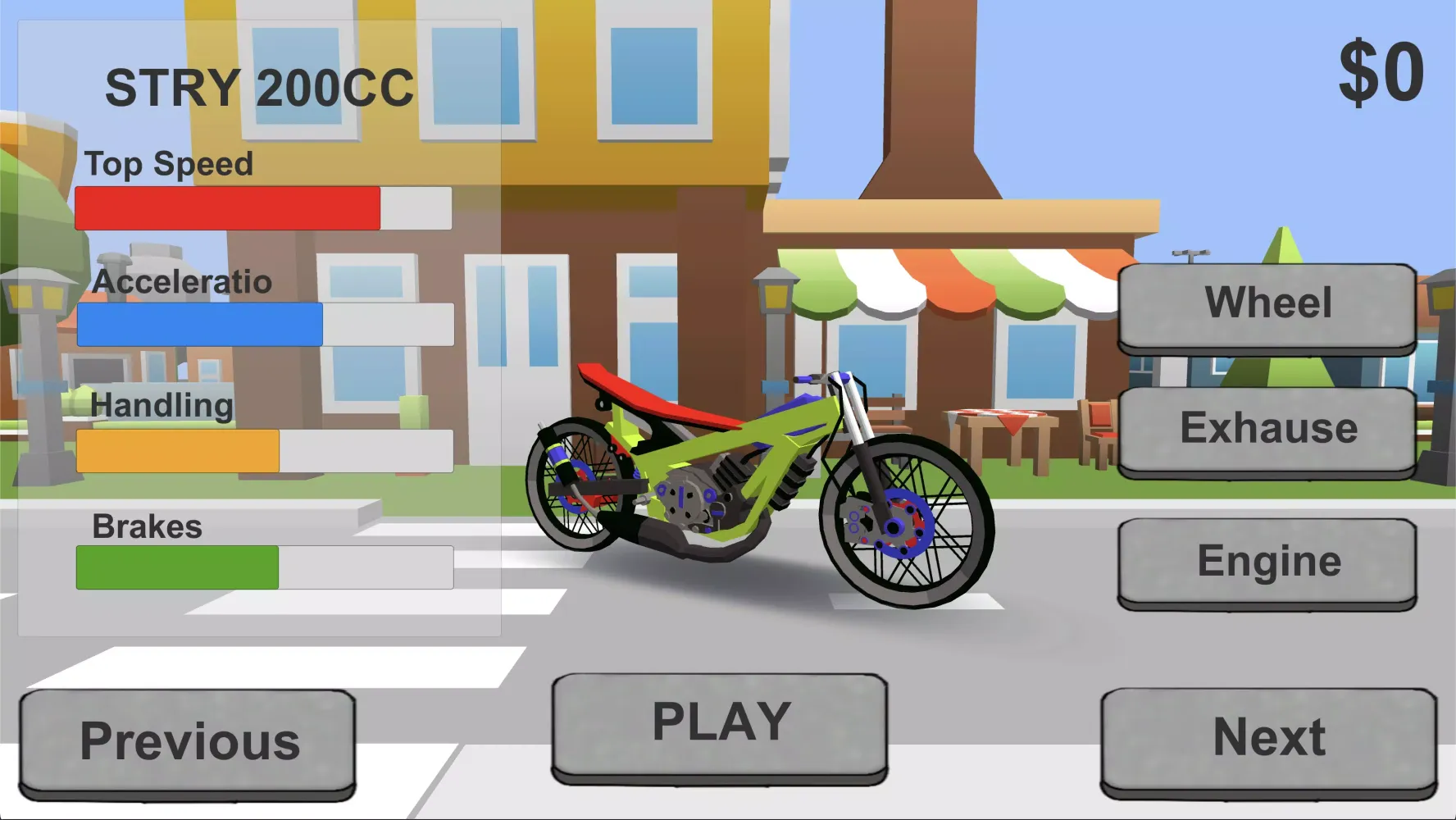 Indonesia Drag Moto Racing 3D Screenshots