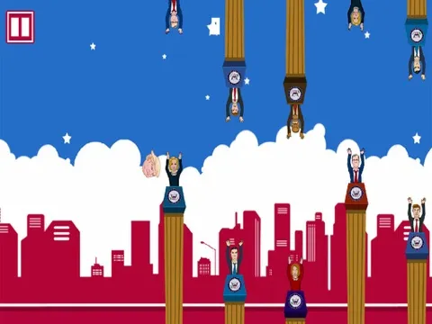 Donald Trump: Flappy Hair iPad  Screenshots