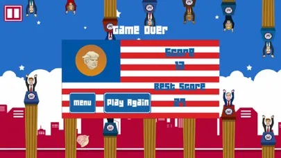 Donald Trump: Flappy Hair Screenshots