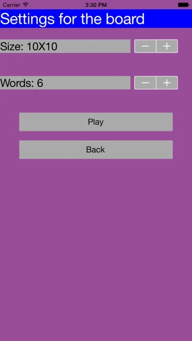 Accessible letter soup Screenshots