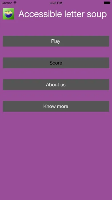 Accessible letter soup Screenshots