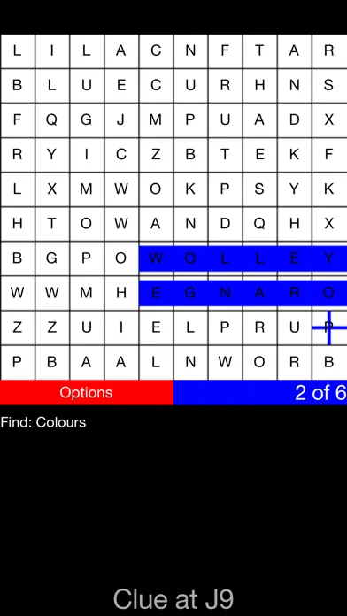 Accessible letter soup Screenshots
