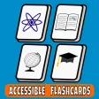 Accessible flash cards