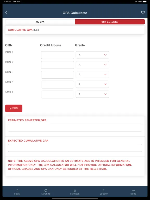 UAEU APP iPad  스크린샷
