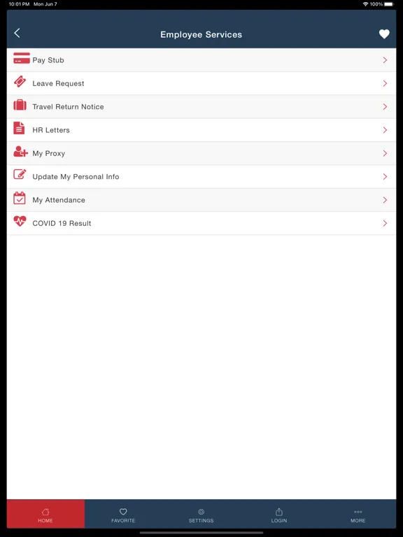 UAEU APP iPad  스크린샷