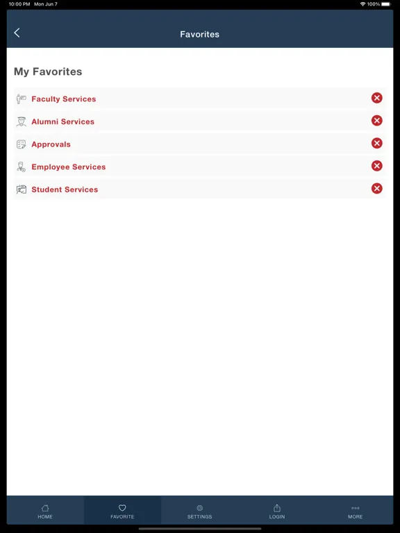 UAEU APP iPad  스크린샷