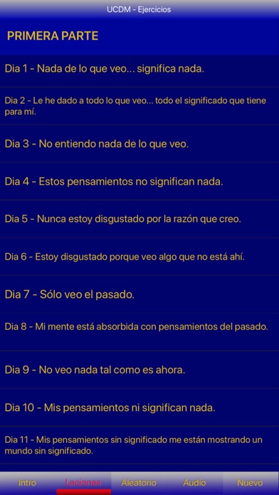 صور UCDM - Ejercicios