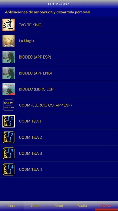 UCDM - Ejercicios應用截圖