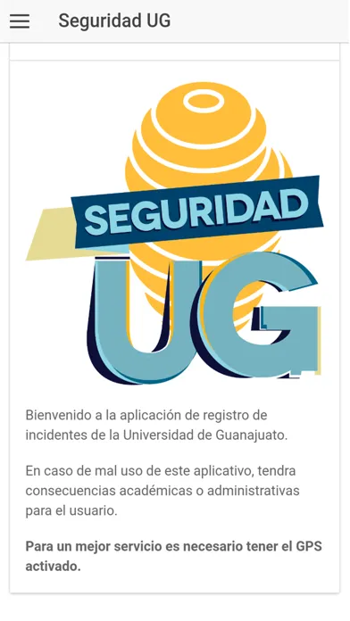 Seguridad UG स्क्रीनशॉट
