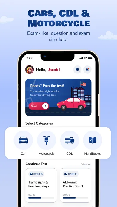 DMV Practice Test 2024: US DVT স্ক্রিনশট