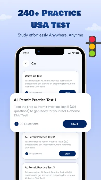 DMV Practice Test 2024: US DVT স্ক্রিনশট