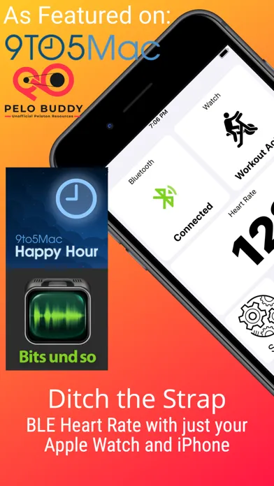 Capturas de tela do BlueHeart Bluetooth Heart Rate