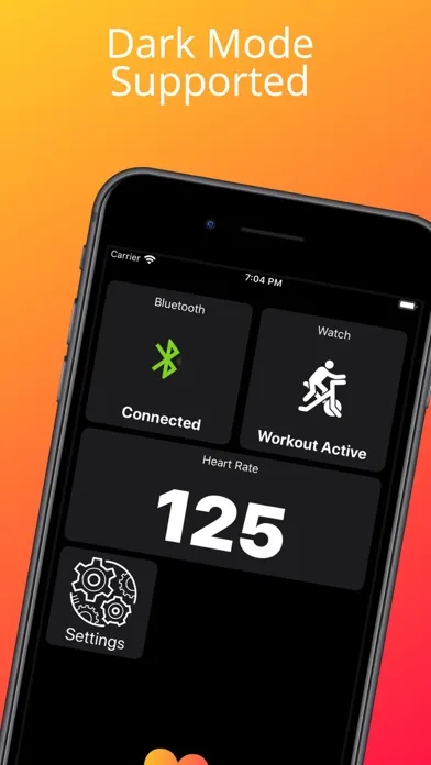 Capturas de tela do BlueHeart Bluetooth Heart Rate