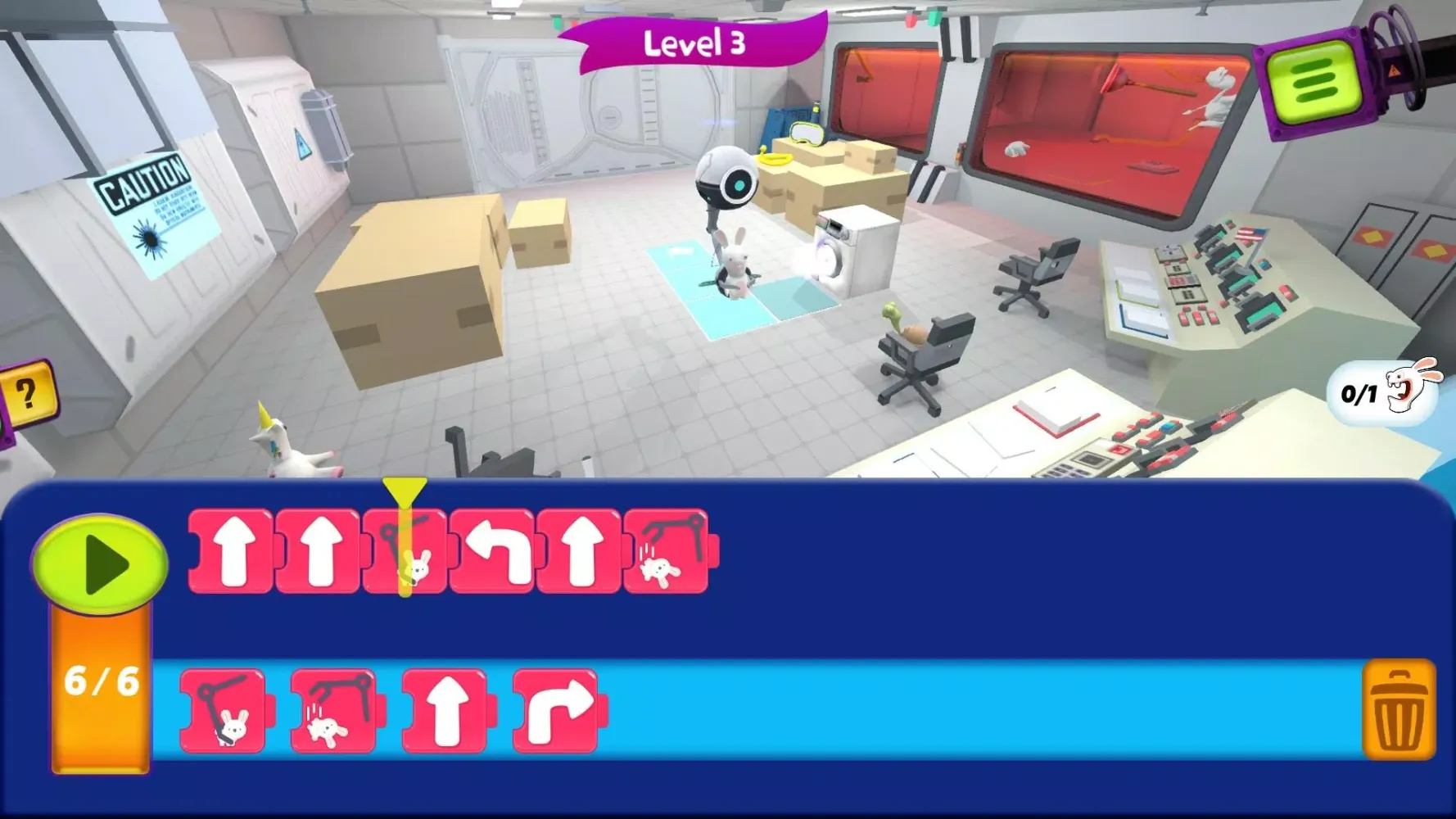 Rabbids Coding! Screenshots