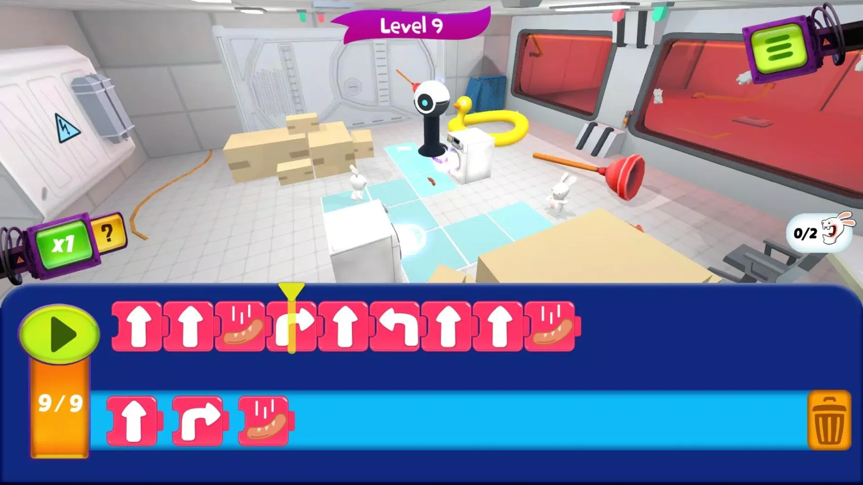 Rabbids Coding! Screenshots