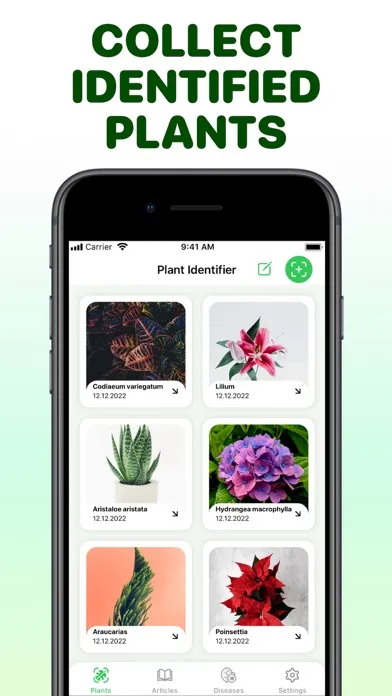 Plant Problem Identifier Screenshots