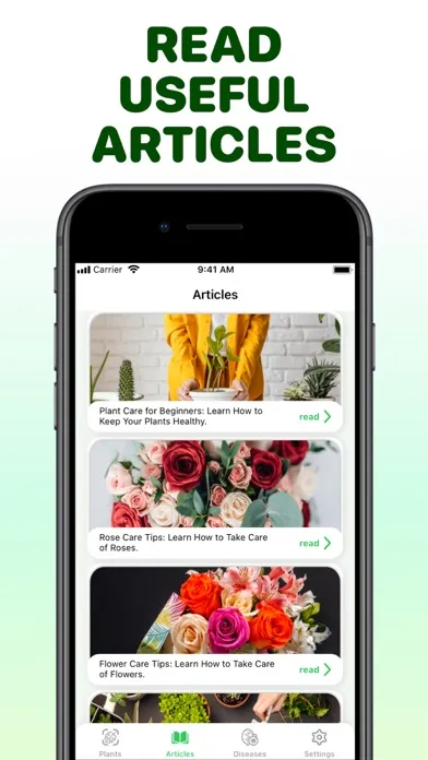 Plant Problem Identifier Screenshots