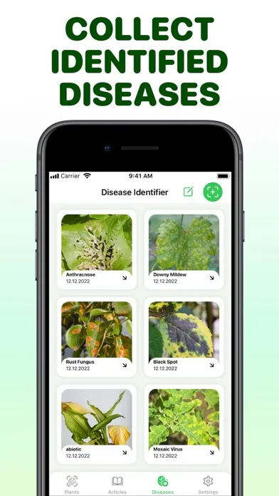 Plant Problem Identifier Screenshots