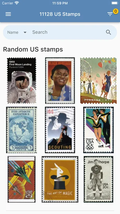 US Stamps Collecting Ekran Görüntüleri