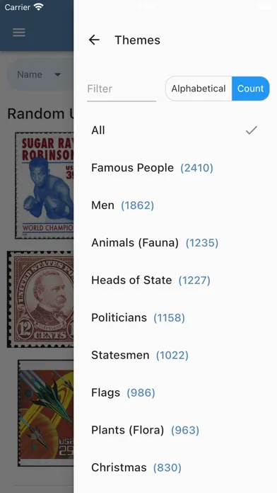 US Stamps Collecting Ekran Görüntüleri