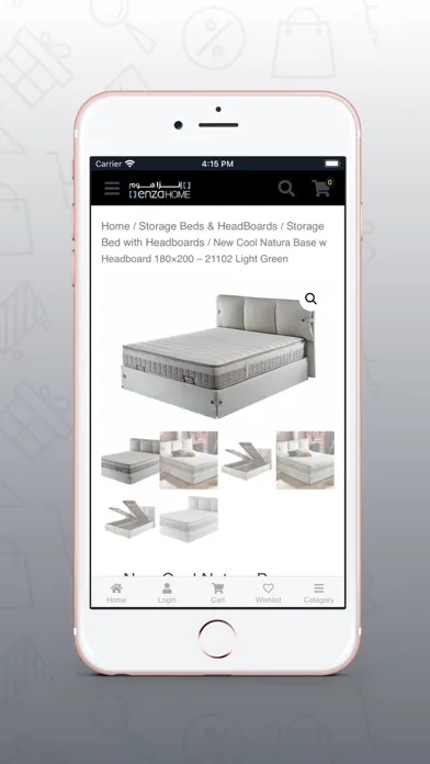 Capturas de tela do ENZAHOME OMAN ONLINE