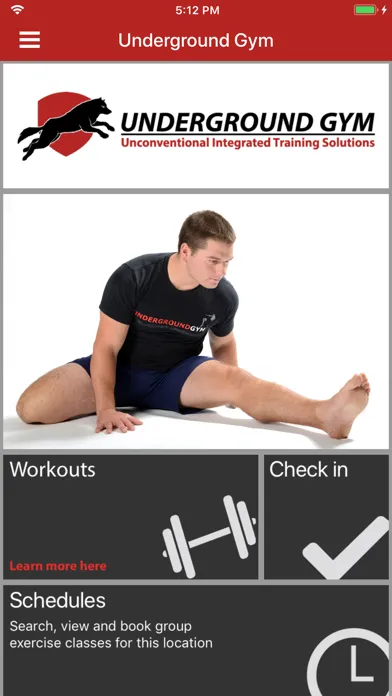 Ảnh chụp màn hình của Underground Gym