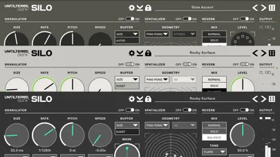 Capturas de tela do Silo - Granulator and Reverb