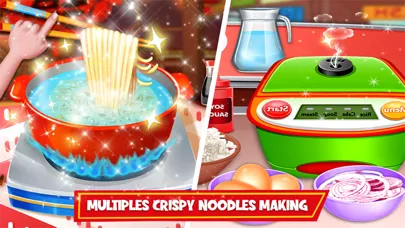 Crispy Noodles Maker Cooking স্ক্রিনশট