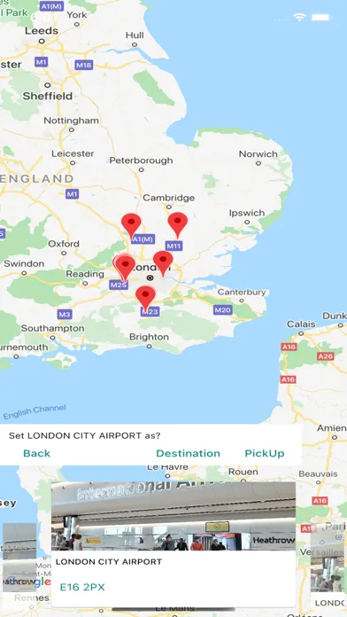 Londoncityairportcab سکرین شاٹس