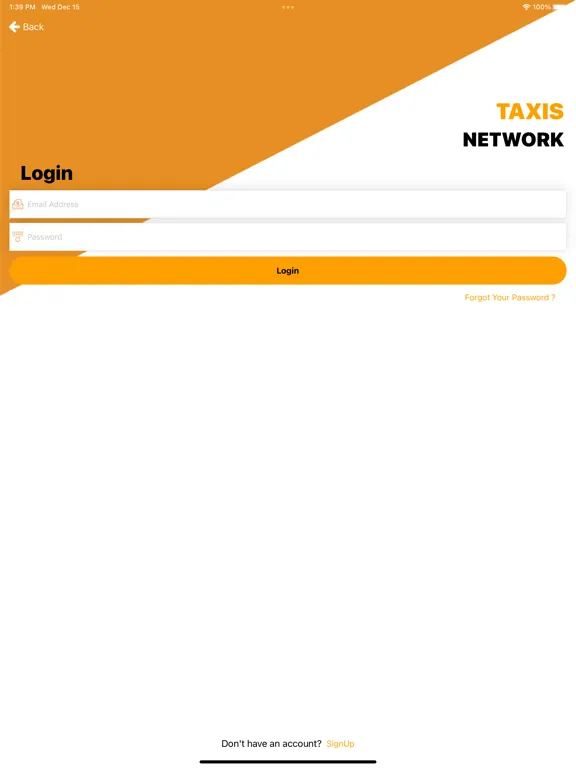 TaxisNetwork iPad 應用截圖