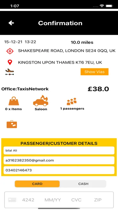 TaxisNetwork應用截圖