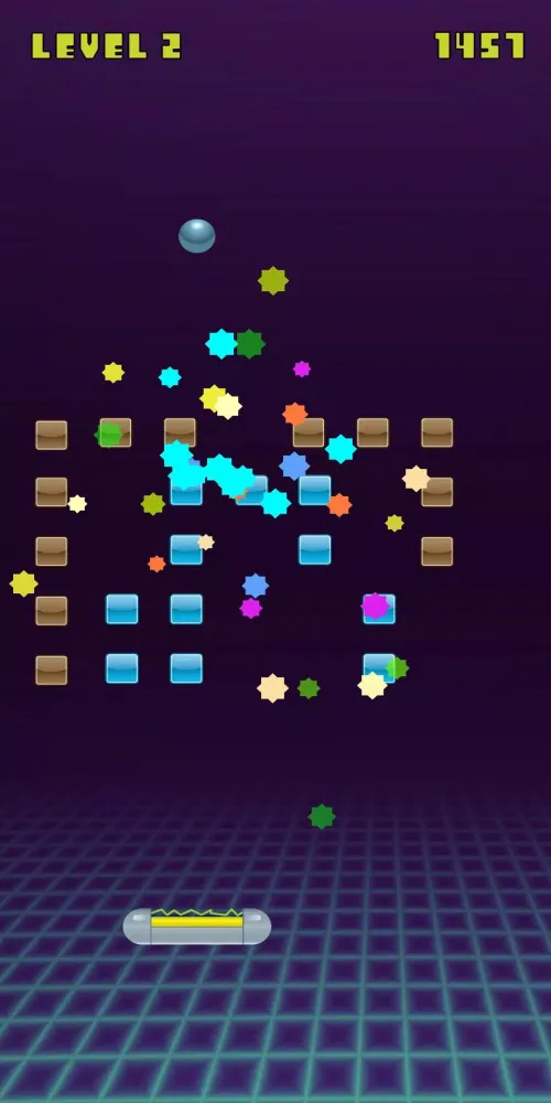 Ảnh chụp màn hình của Unity Block Breaker
