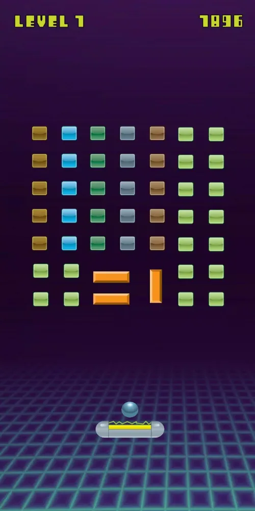 Ảnh chụp màn hình của Unity Block Breaker