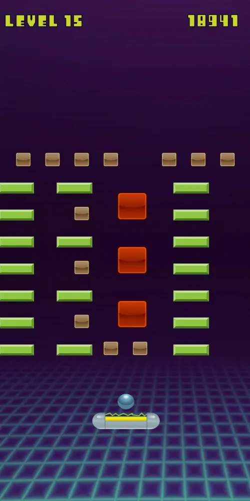 Ảnh chụp màn hình của Unity Block Breaker