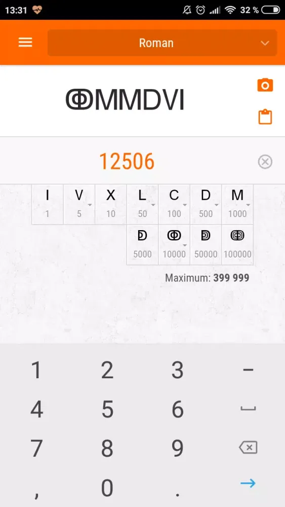 Universal Numbers Converter 스크린샷
