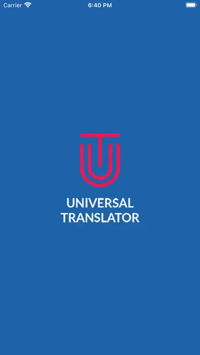 Screenshot di Universal Translator App