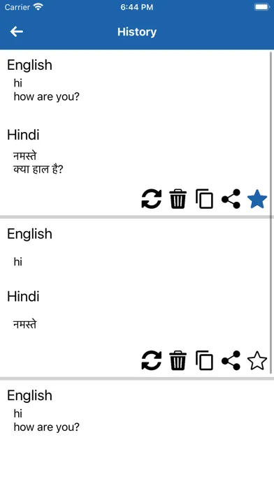 Screenshot di Universal Translator App